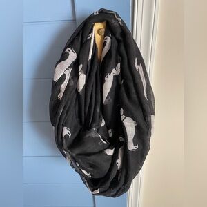 Daschund Infinity Scarf